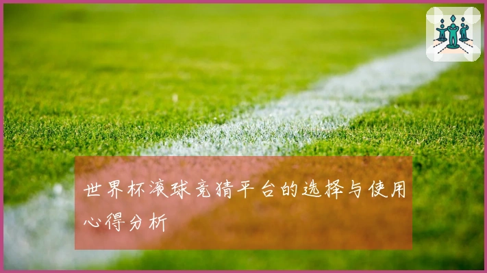 世界杯滚球竞猜平台的选择与使用心得分析
